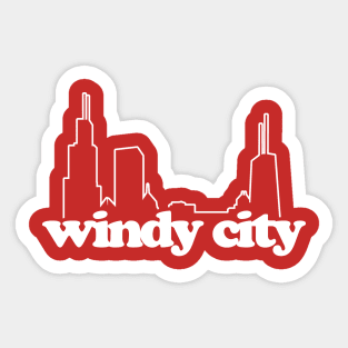 Windy City Chicago Sticker